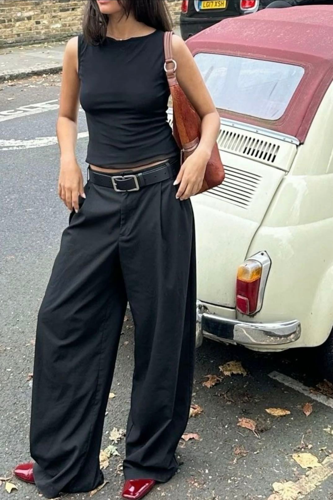 Black Trouser - Importante que tenga para poner correa