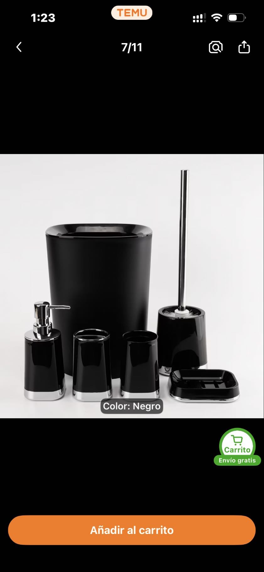 Set de Baño - $319.15