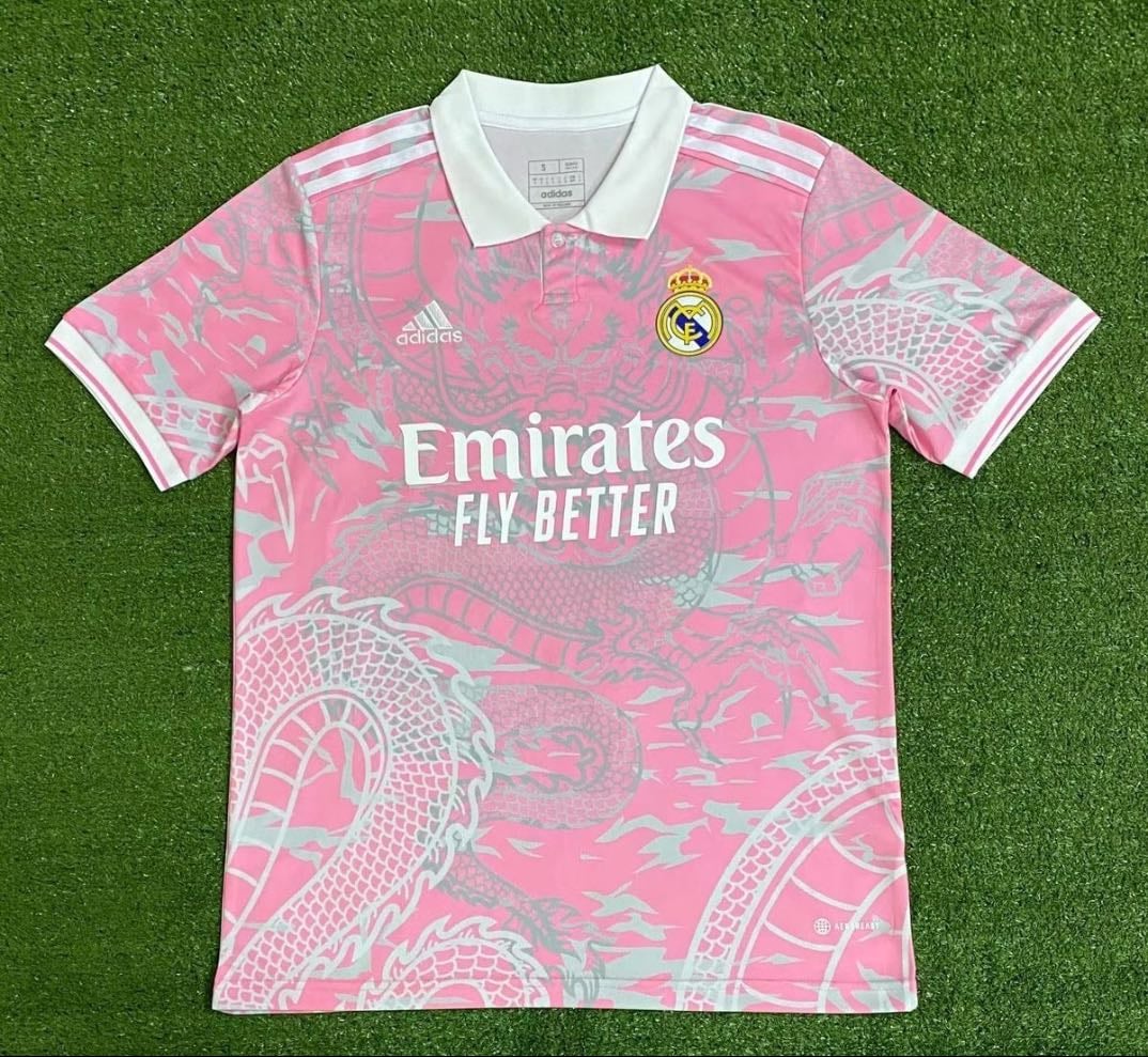 Real Madrid Jersey Pink