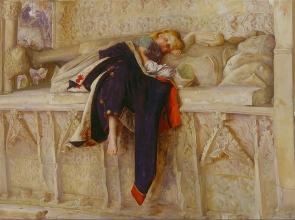 l’enfant du regime - john everett millais, 1854