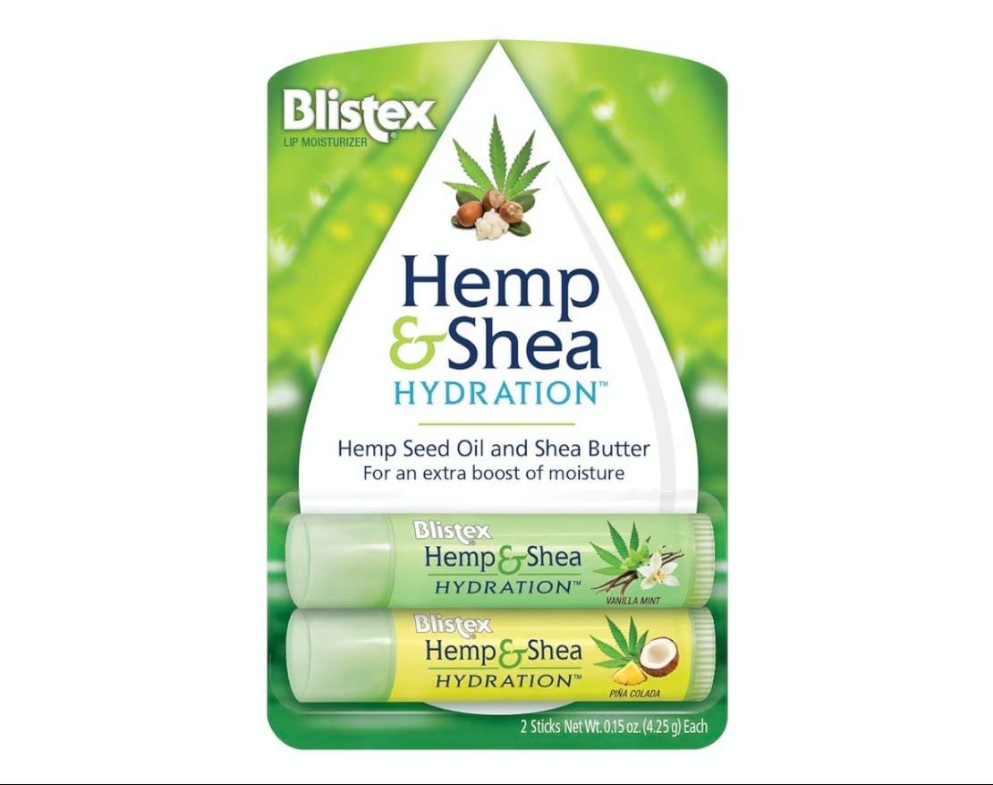 blistex hemp & shea hydration