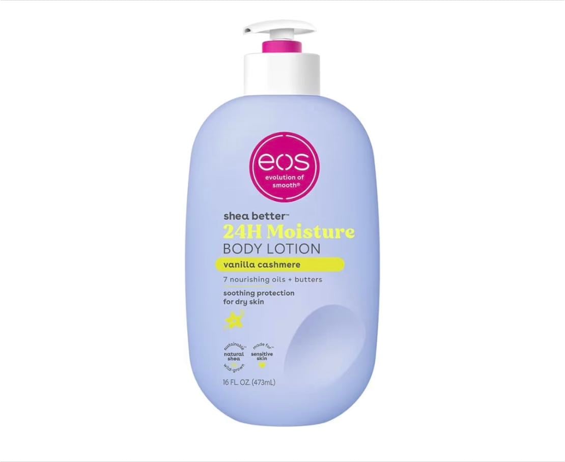eos shea better body lotion - vanilla cashmere