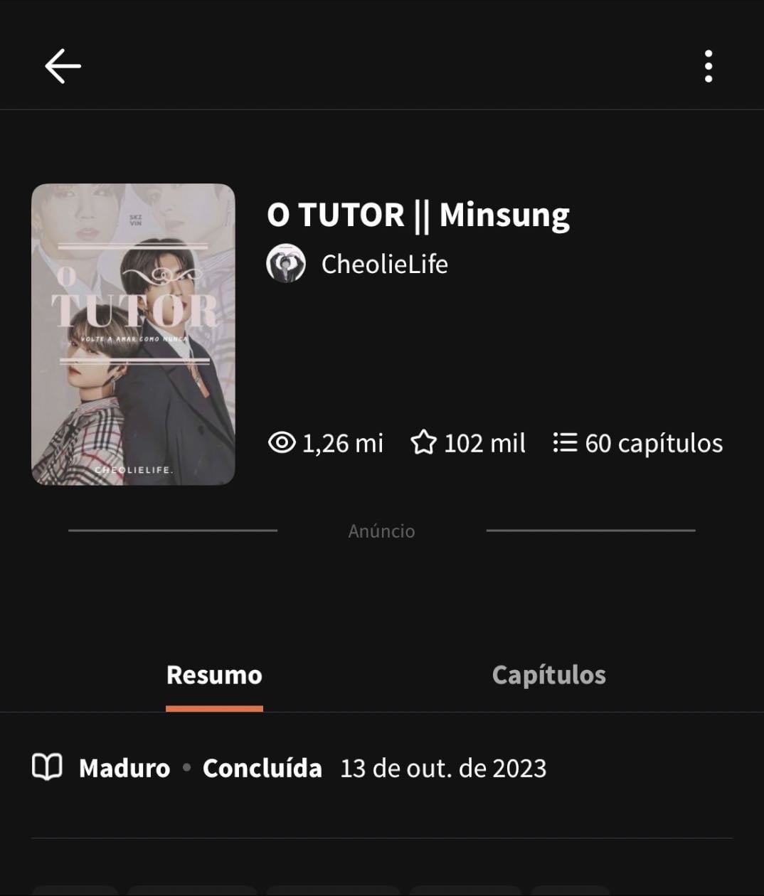 O TUTOR - CheolieLife