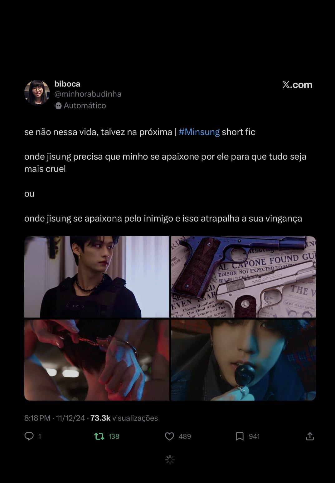se não nessa vida, talvez na próxima - biboca (@minhorabudinha)