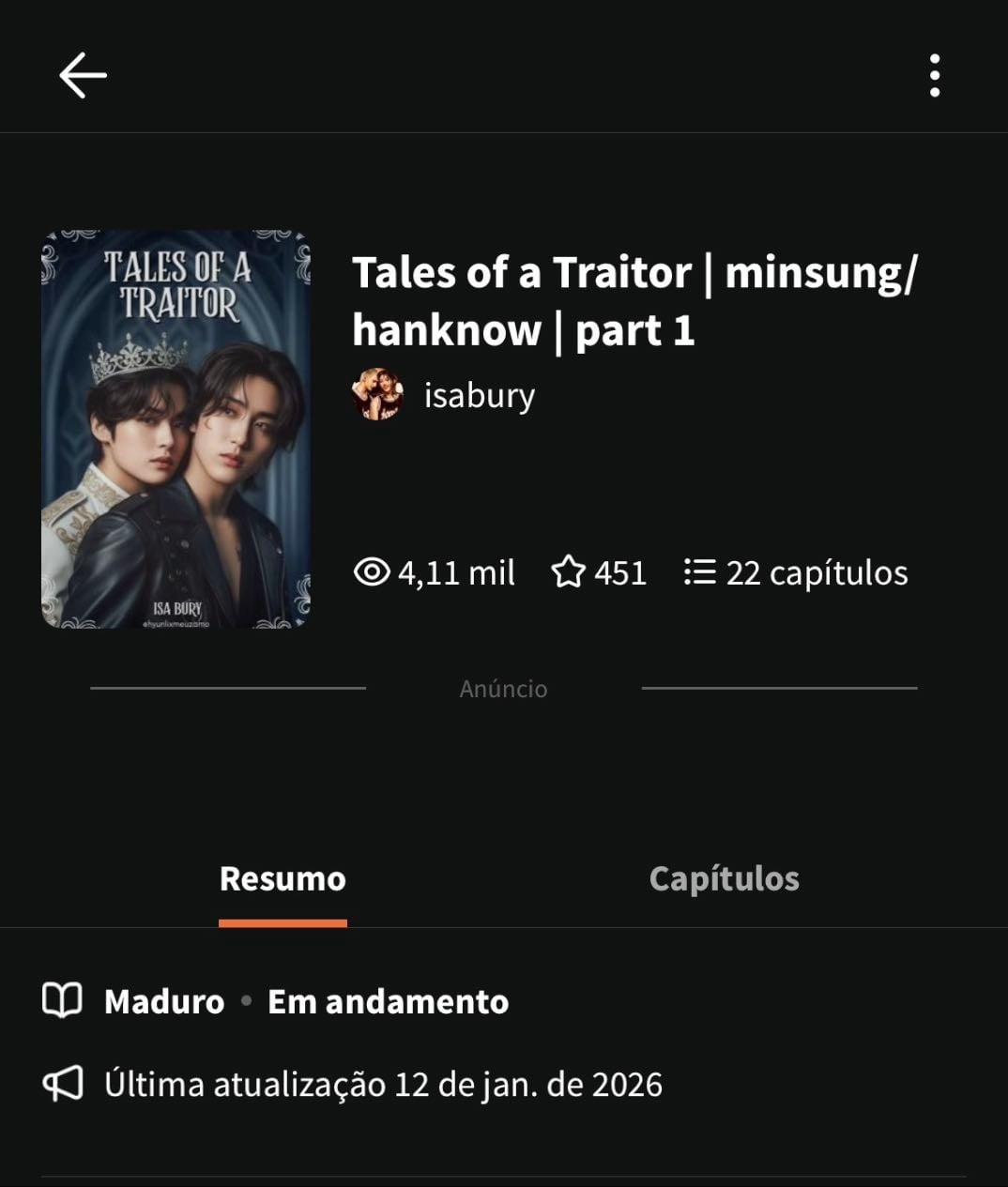 Tales of a Traitor - isabury