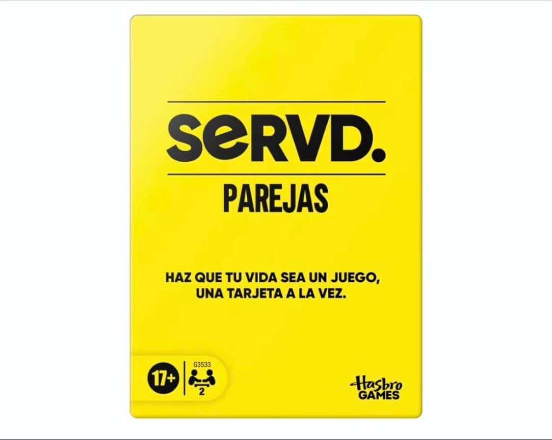 Servd parejas - Juego de cartas