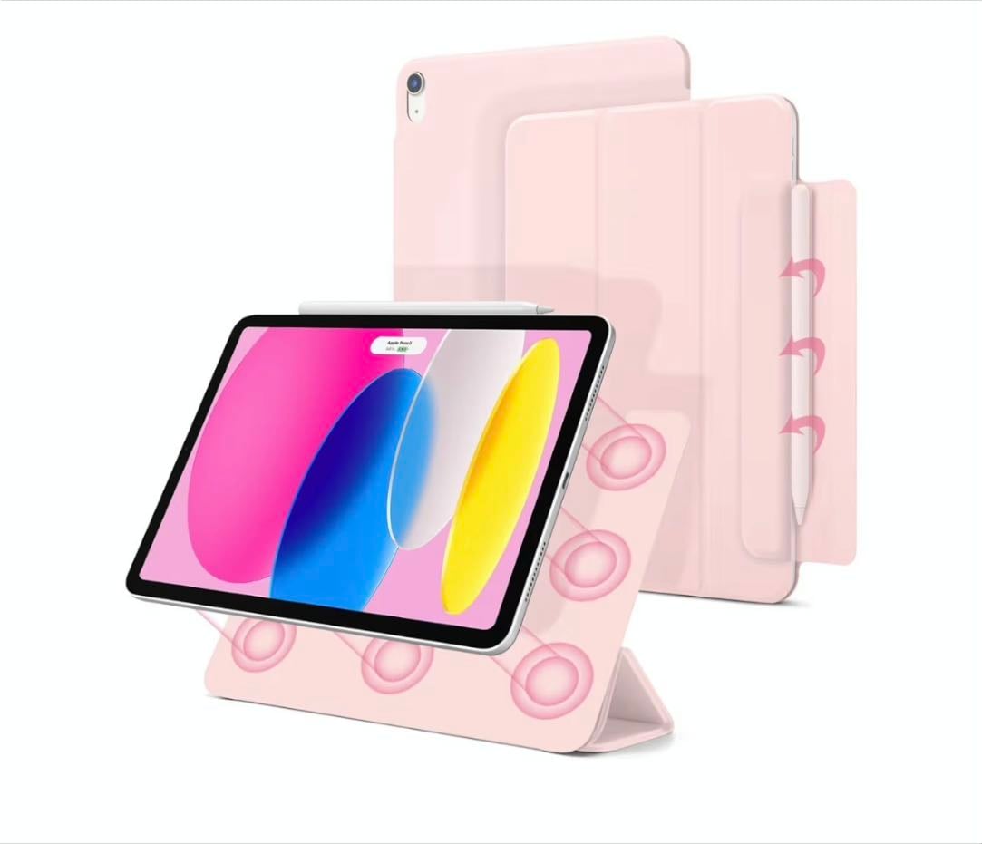 Funda magnética rosa IPad - Accesorios IPad