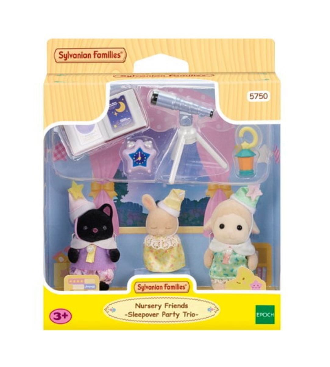 Sylvanians Noite do Pijama - https://www.rihappy.com.br/sylvanian-families-amigos-jardim-infancia-noite-do-pijama-epoch/p