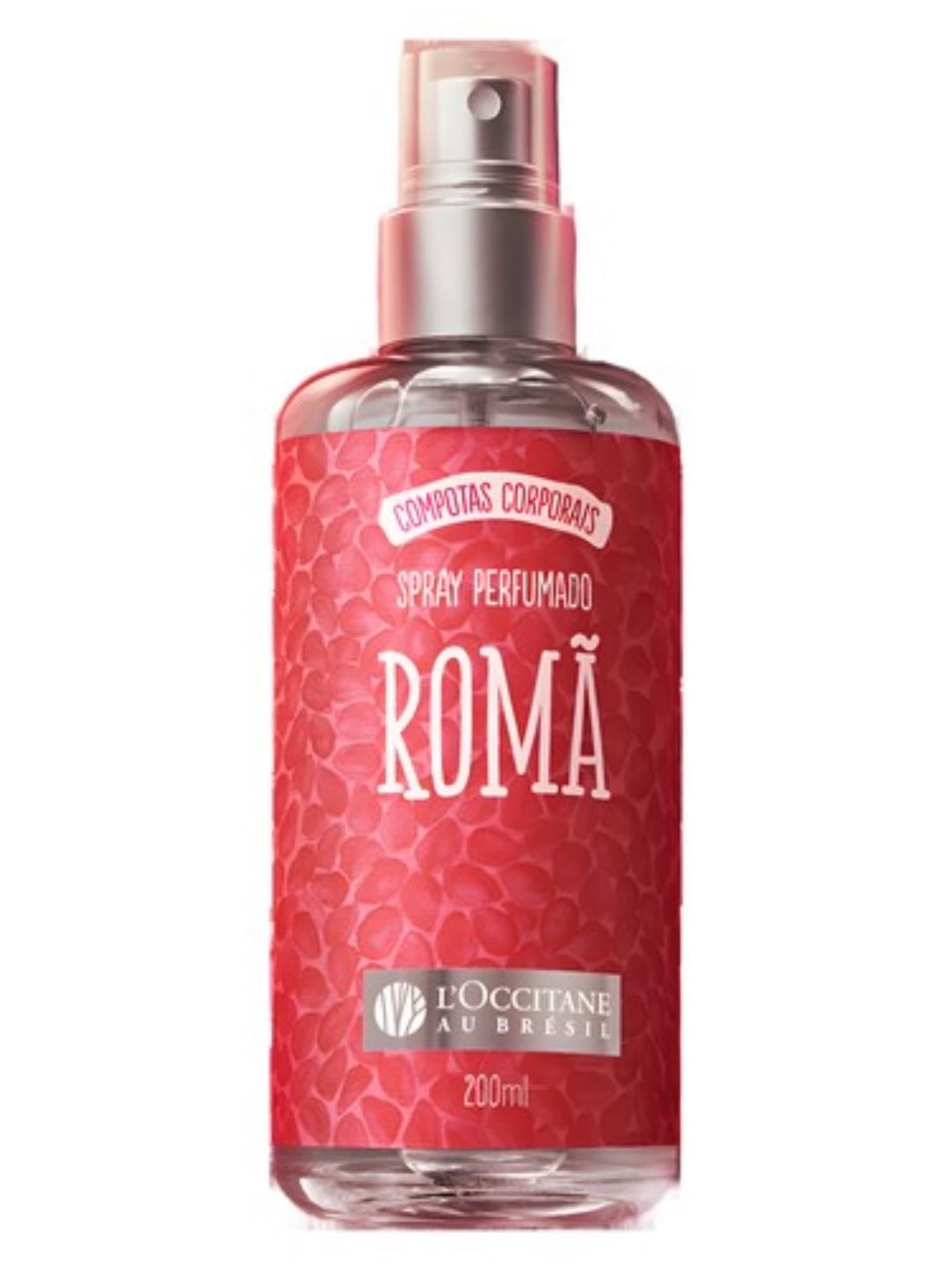 Spray corporal Romã - https://br.loccitaneaubresil.com/pt-br/p/spray-perfumado-roma-150-ml/BROBVS100709.html