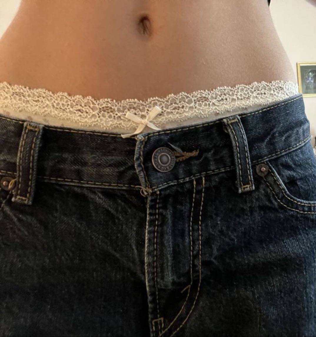 white lace undies uniqlo - for kristel