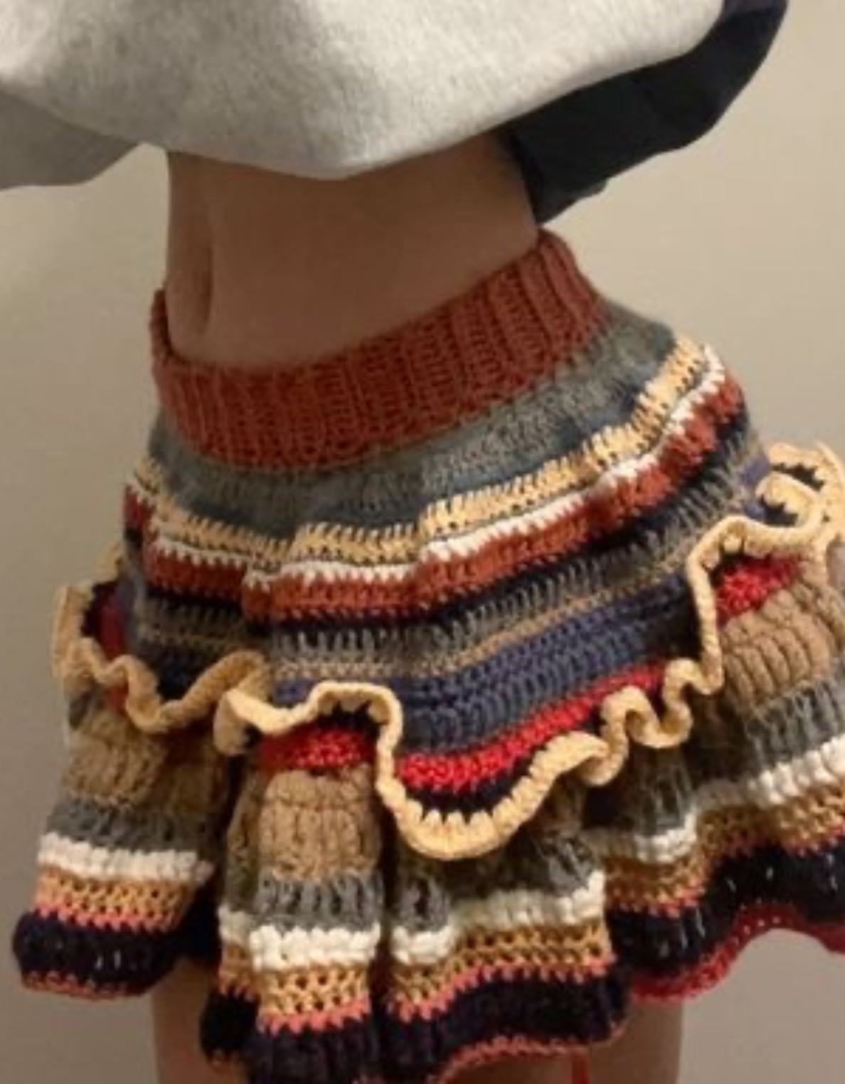 Layered skirt