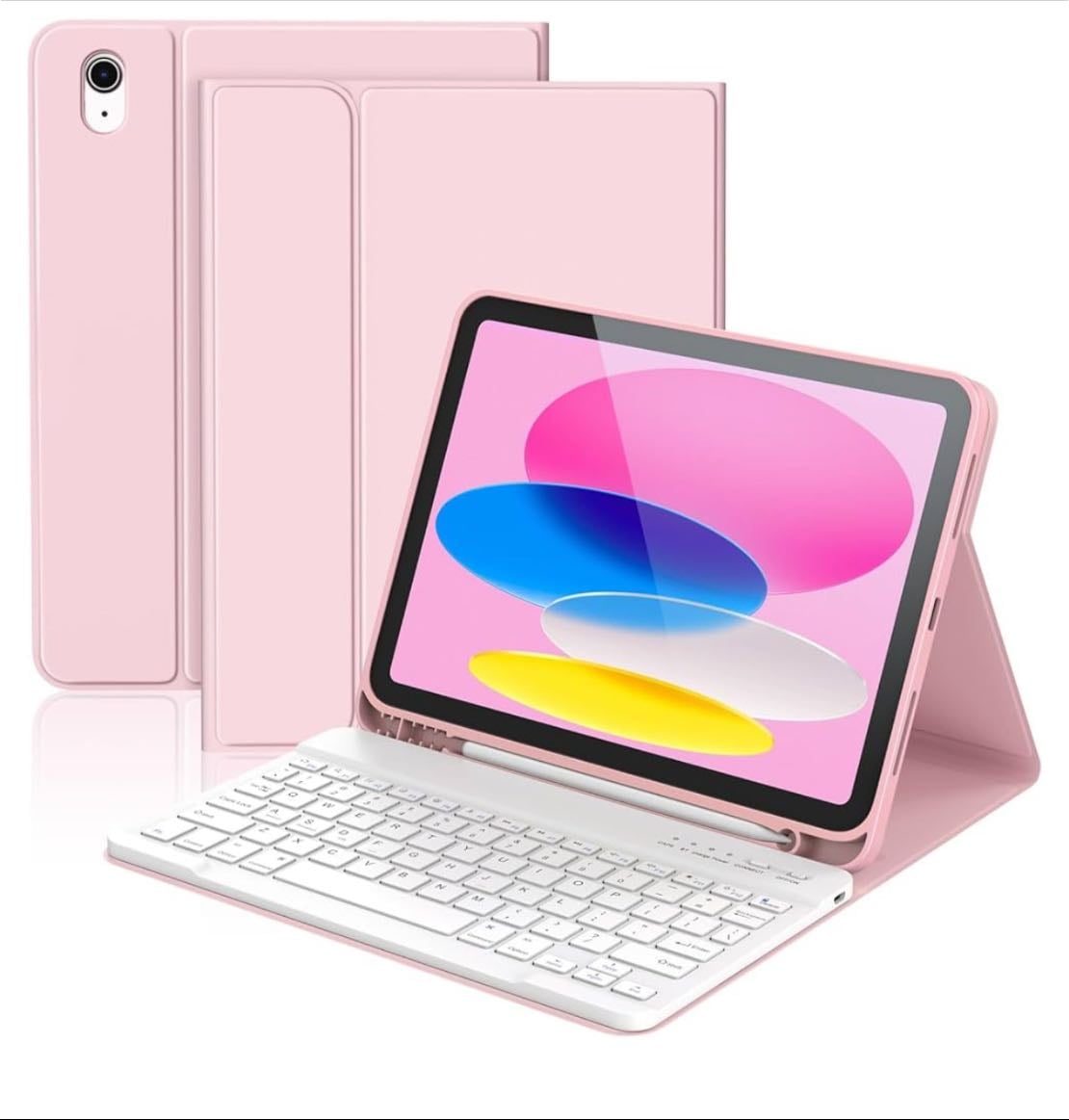 ipad case (with keyboard) - looks cute and would probably help with studying