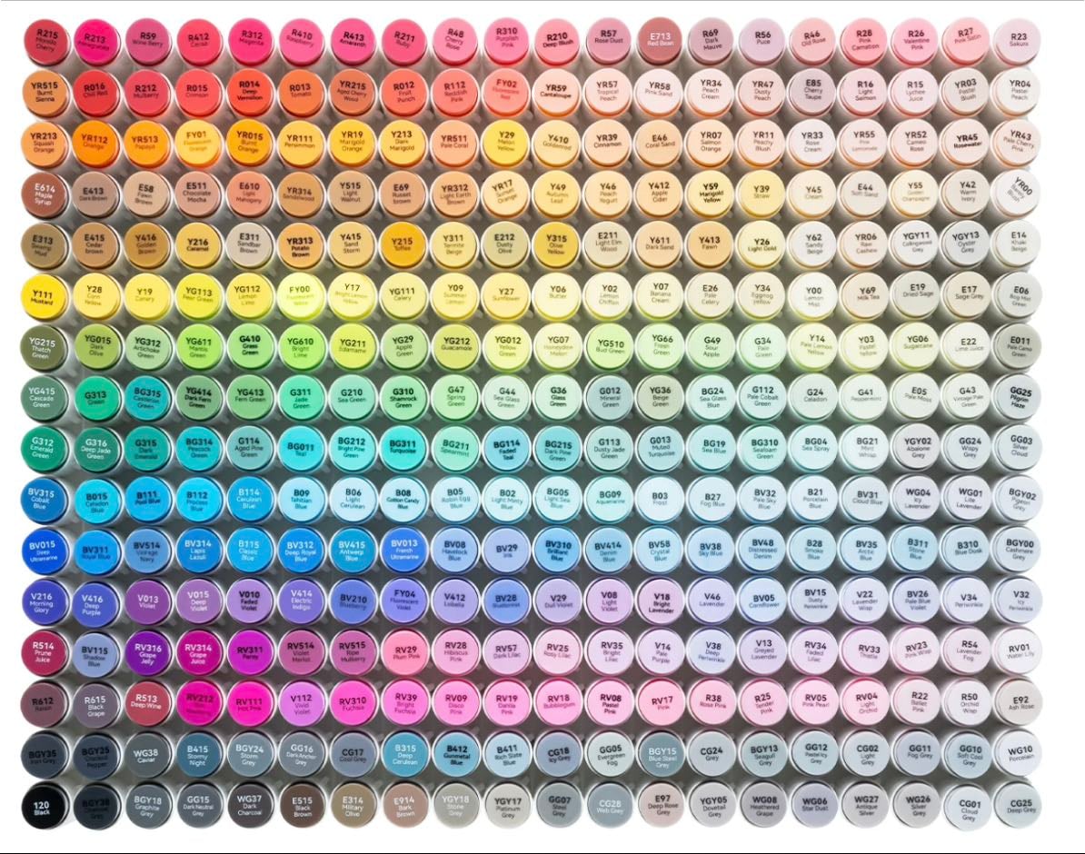 Honolulu 320 colors dual tips alcohol art markers - Ohuhu
264 €