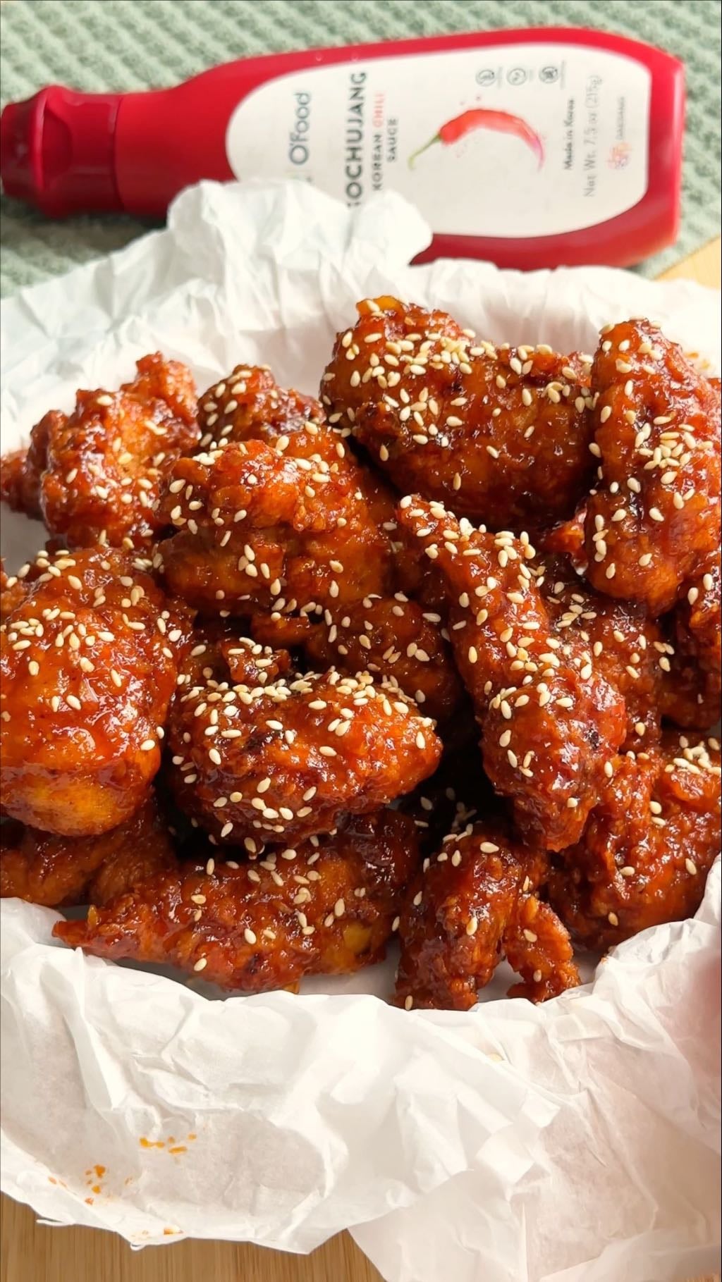 Korean fried chicken - Yangnyeom chicken