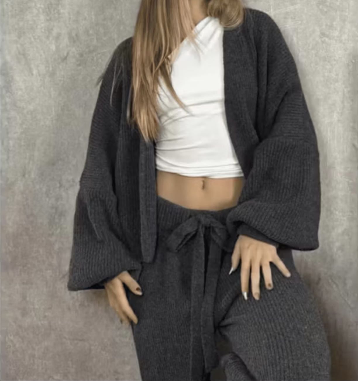 Conjunto de tricot