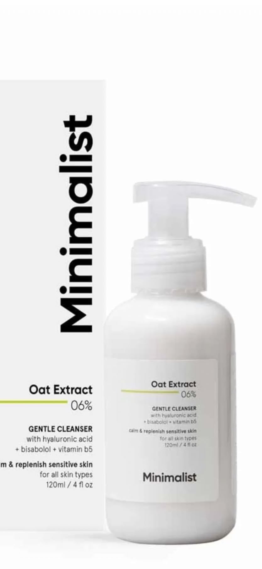 MINIMALIST Limpiador Facial Avena 0.6% - $20.990