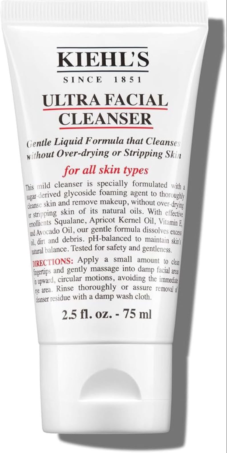 KIEHL'S LIMPIADOR HIDRATANTE ULTRA FACIAL CLEANSER 150 ML - $25.990