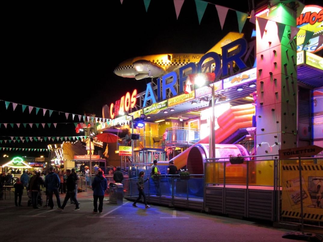 Ir a la feria y quedarme a dormir con mi tía Vicenta