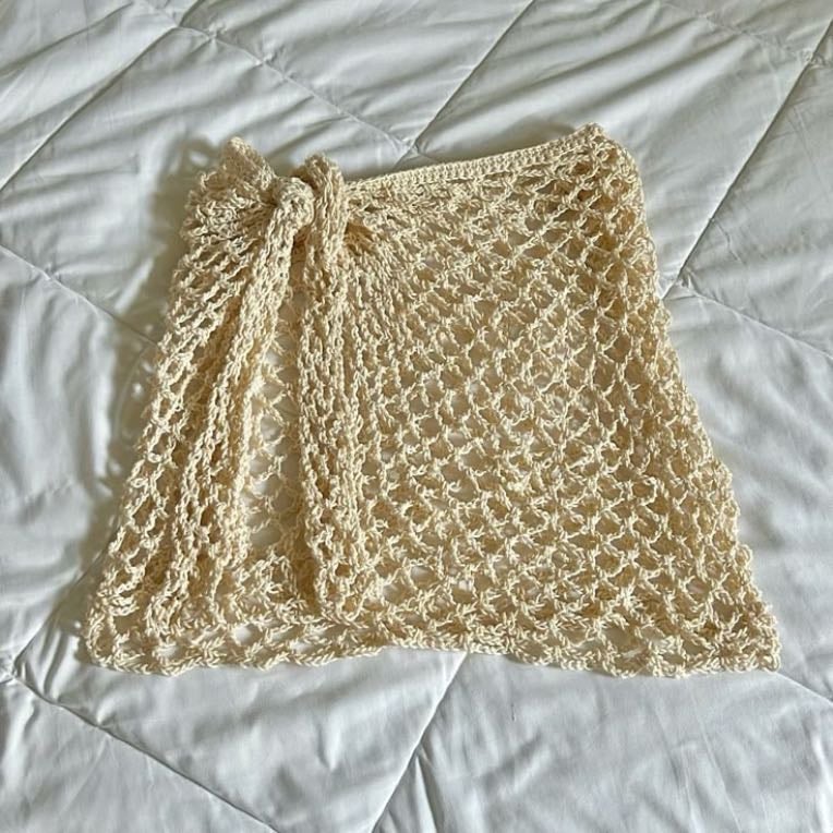Mesh Skirt Coverup