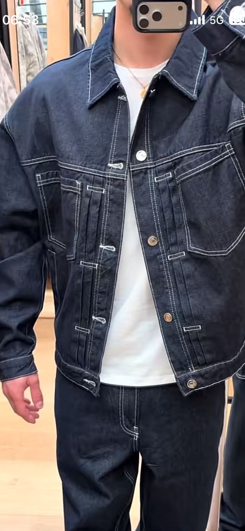 Veste jean ( 0895/355/401) - Bershka