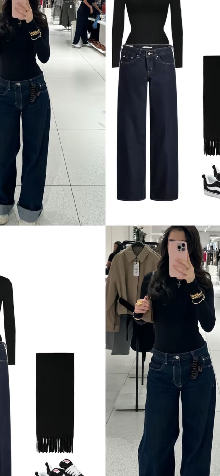 Blue and black