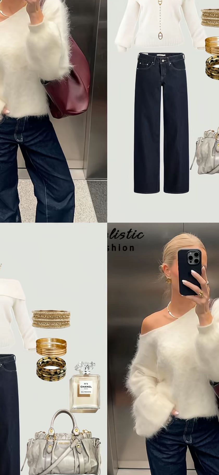 White and blue