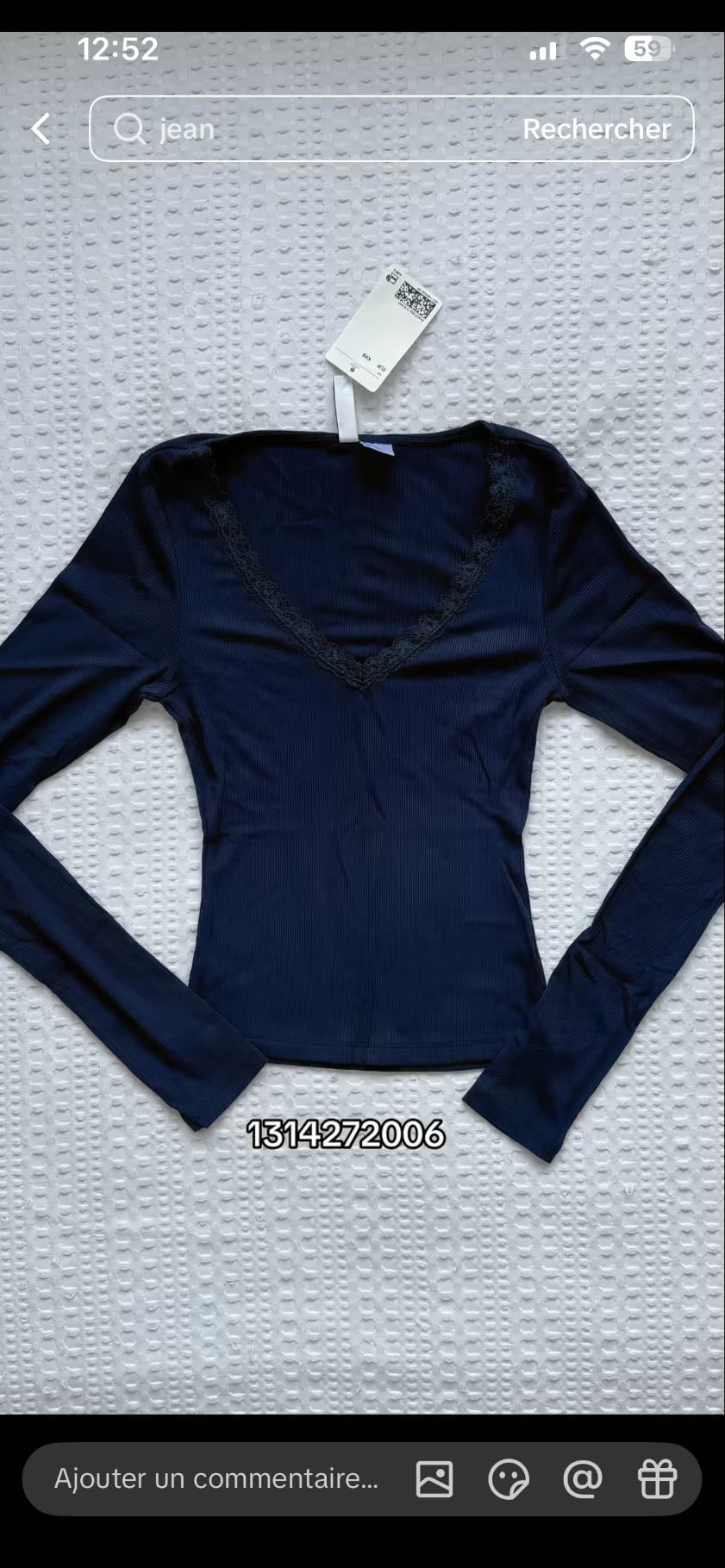 Haut bleu H&M - ( 1314272006 )