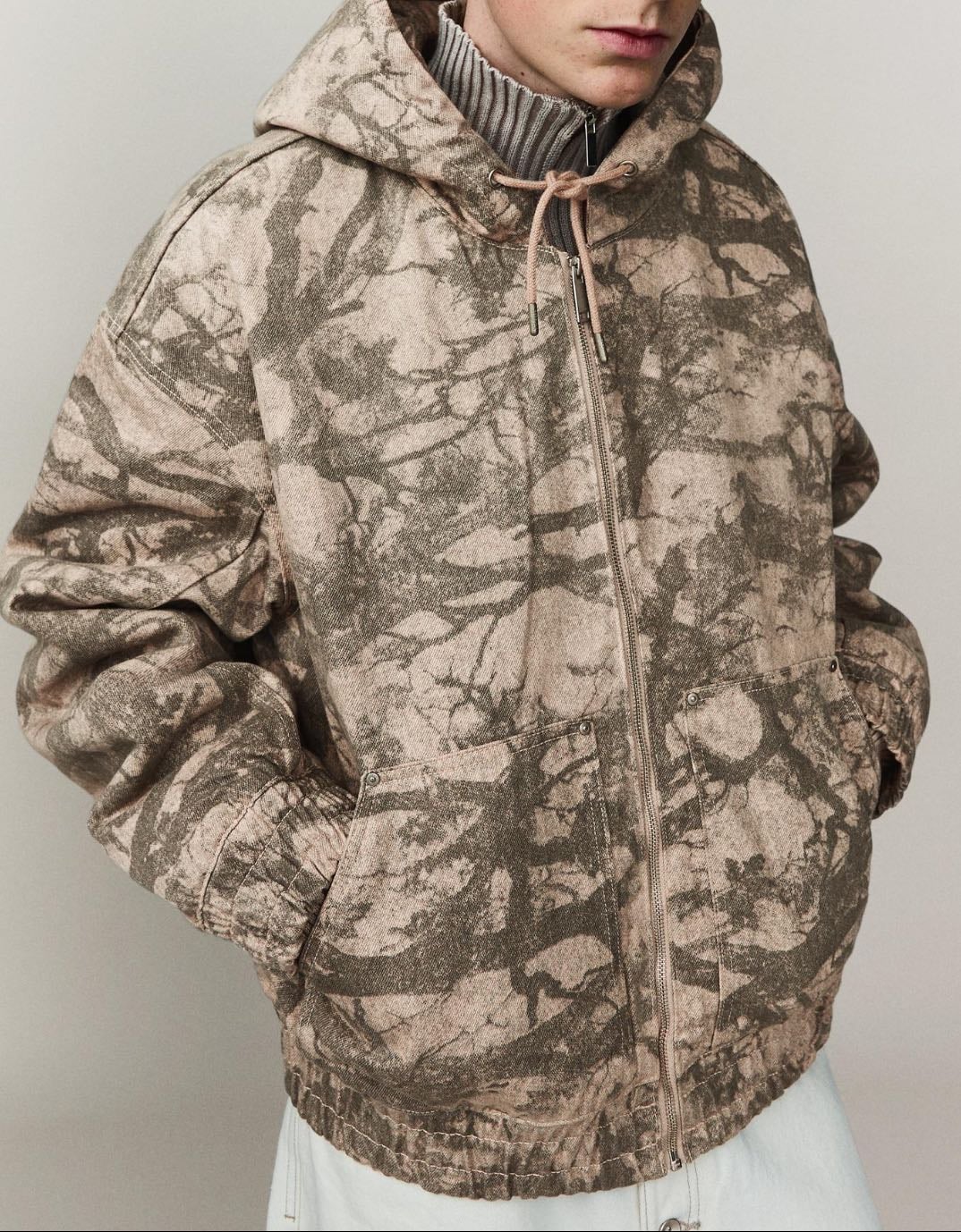 Veste Ă rayures ( 1037/388/700) - Bershka â 50âŹ