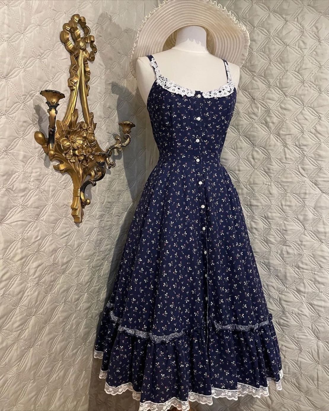 French summer dress