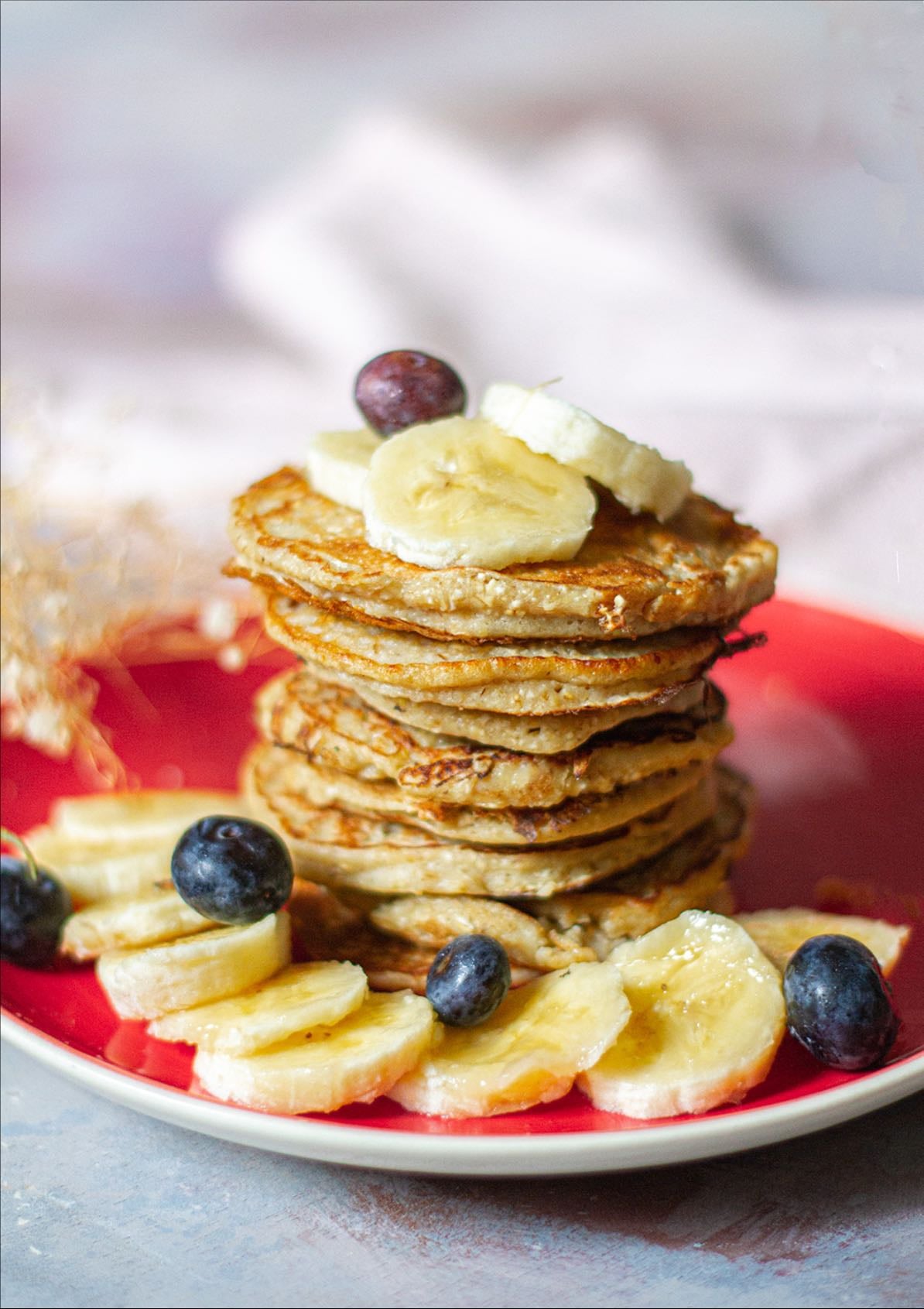 Mini pancakes de avena