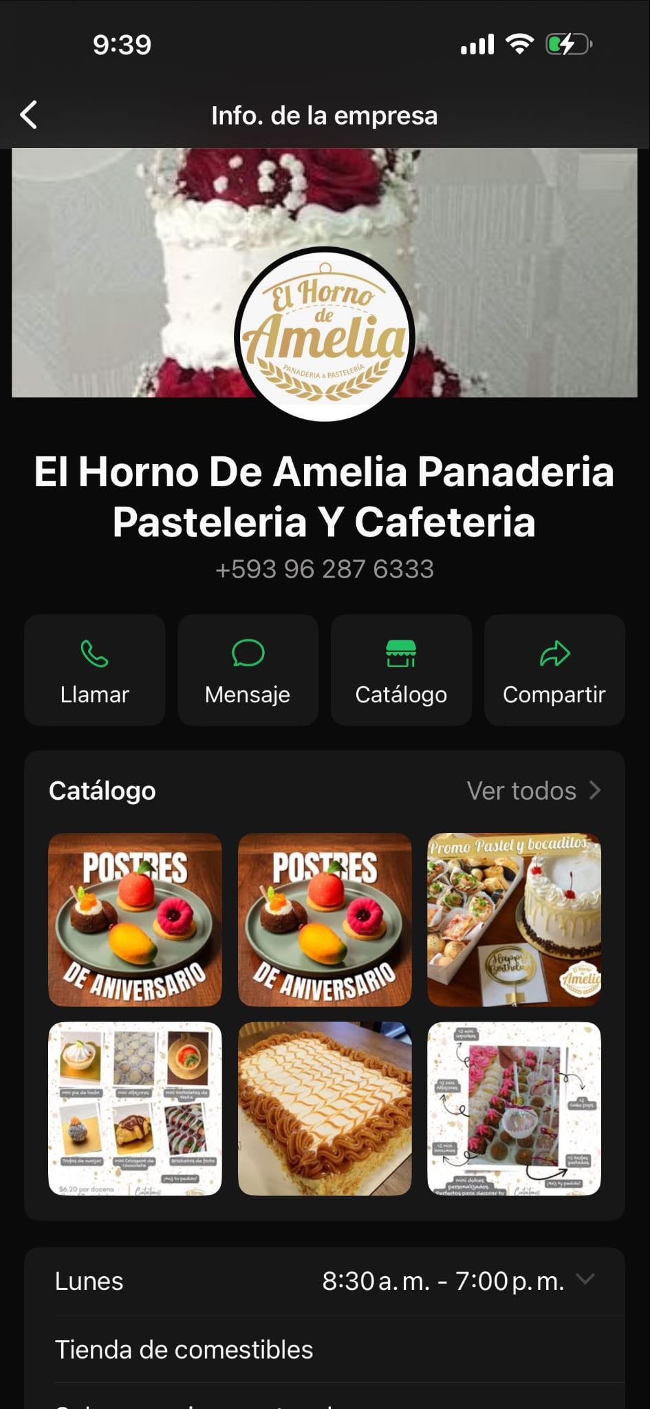 El horno de Amelia