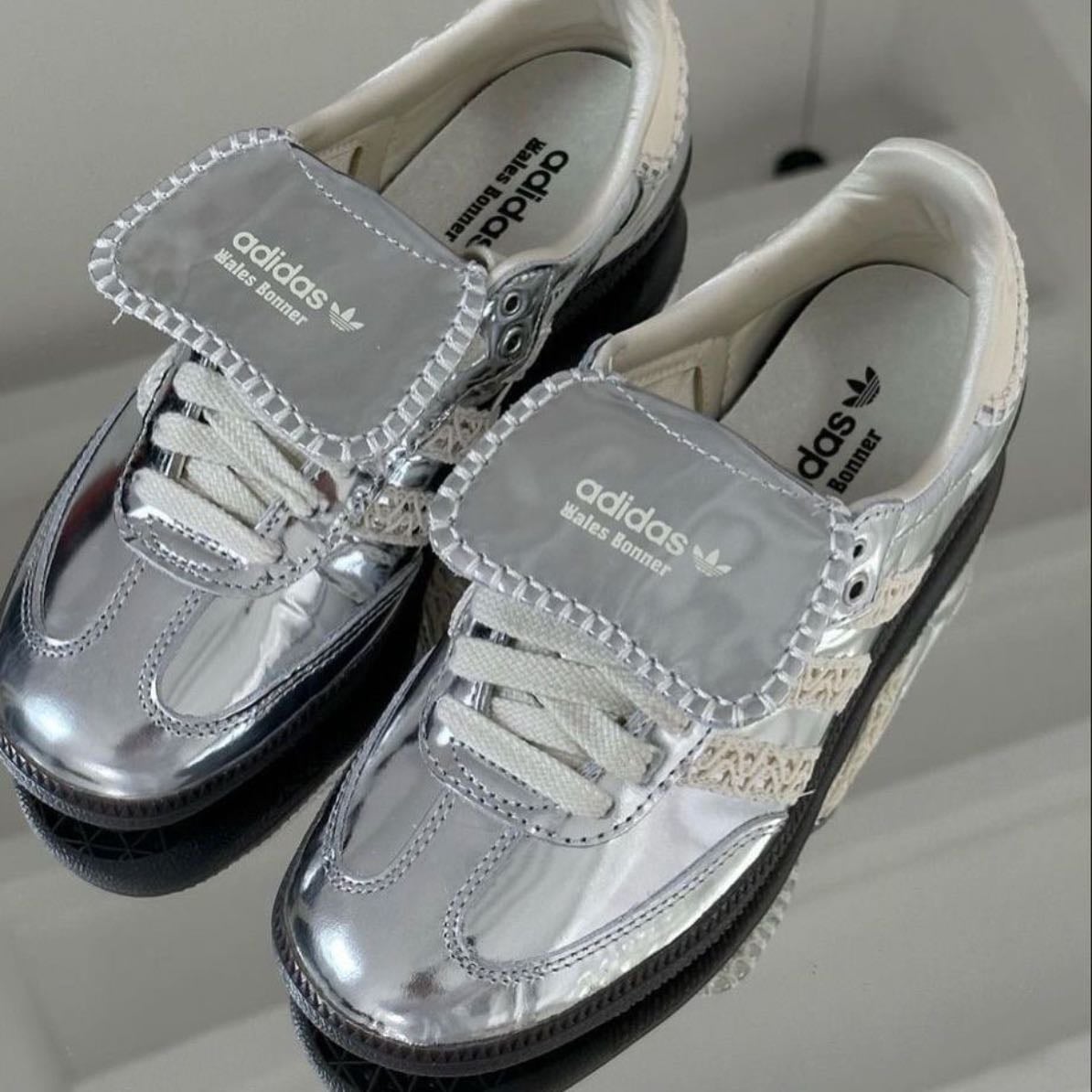 adidas x Wales Bonner Samba Silver Metallic