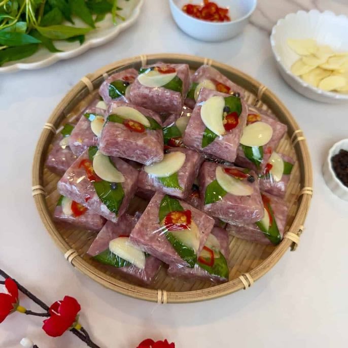 Nem chua - Fermented pork