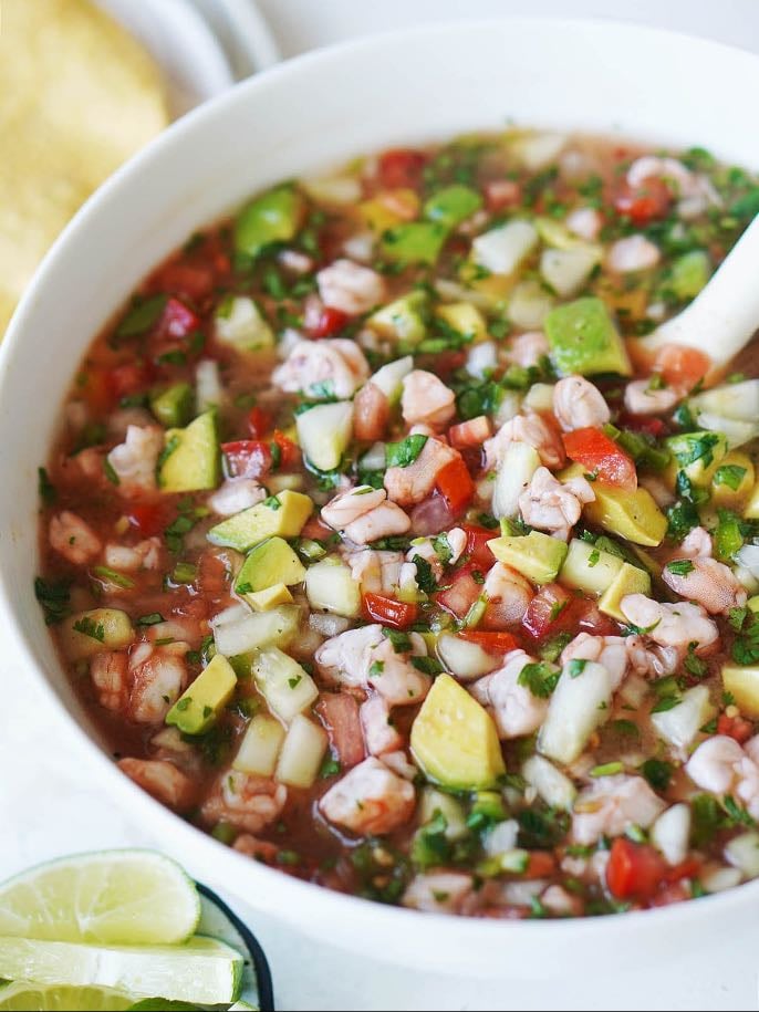 Mexican ceviche