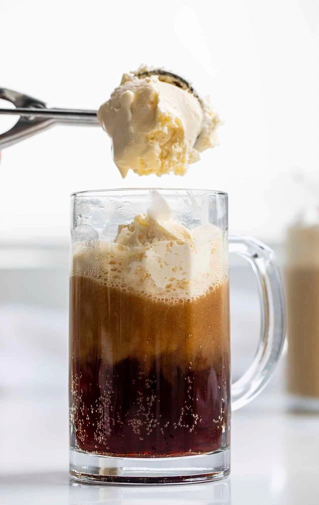 Root beer float