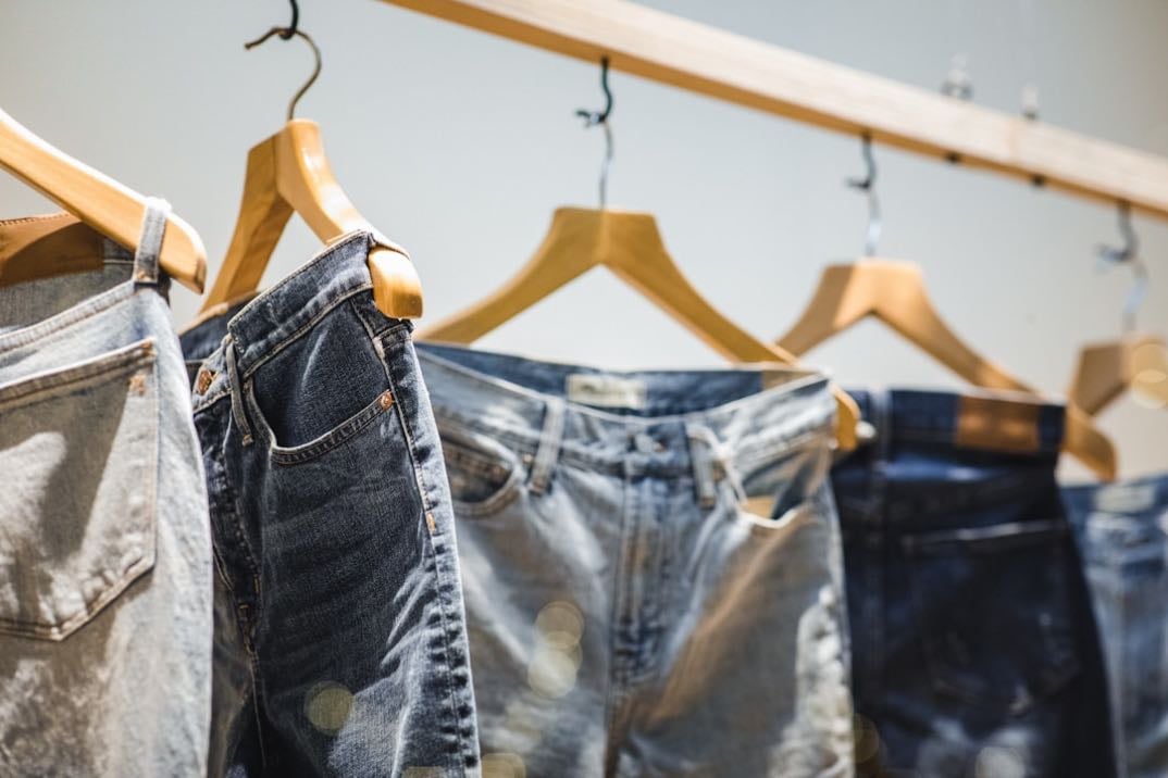 Flannel jeans