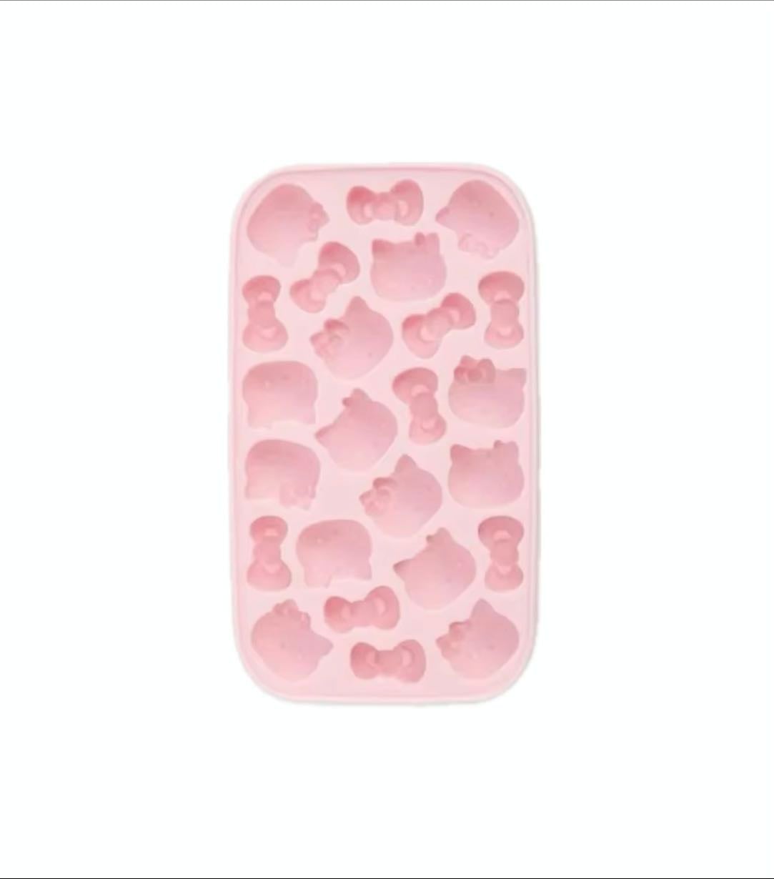 Bac à glaçons rose hello kitty