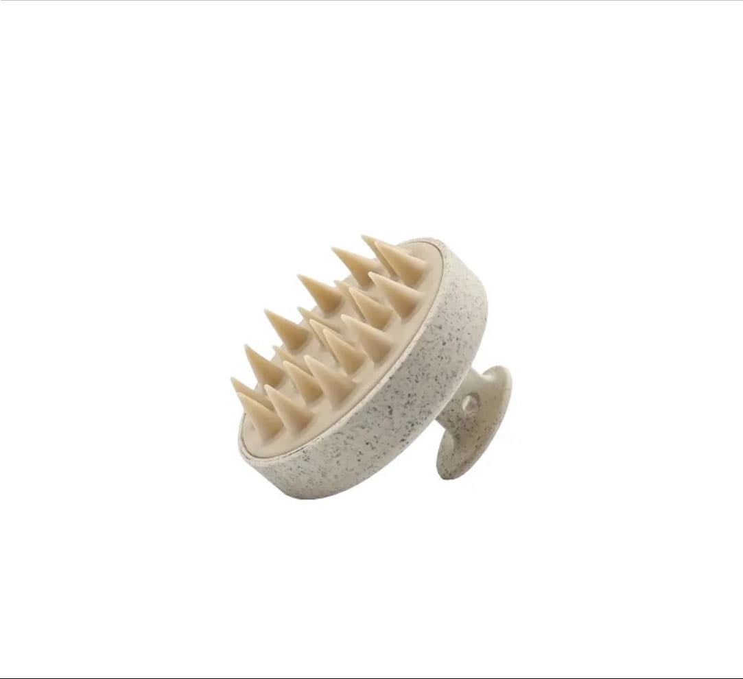 Brosse stimulante Ă picots cuir chevelu blanche