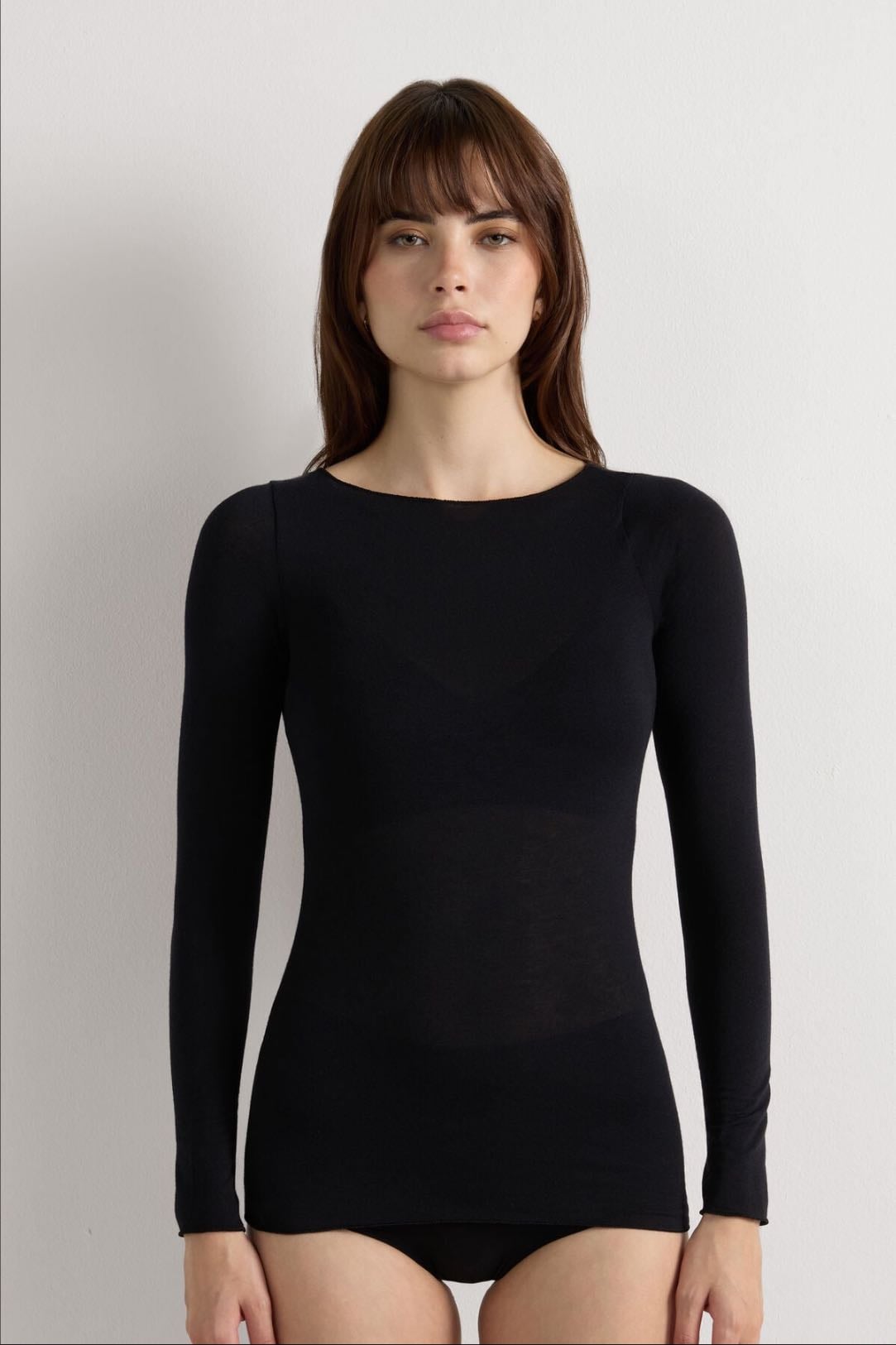 T shirt manches longues avec cachemire ultra léger €34.90 - Intimissimi
