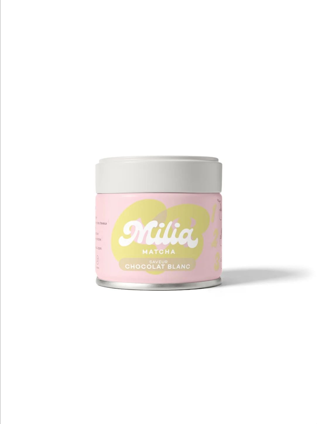 Matcha cérémonie chocolat blanc 30G €34.90 - Miliamatcha