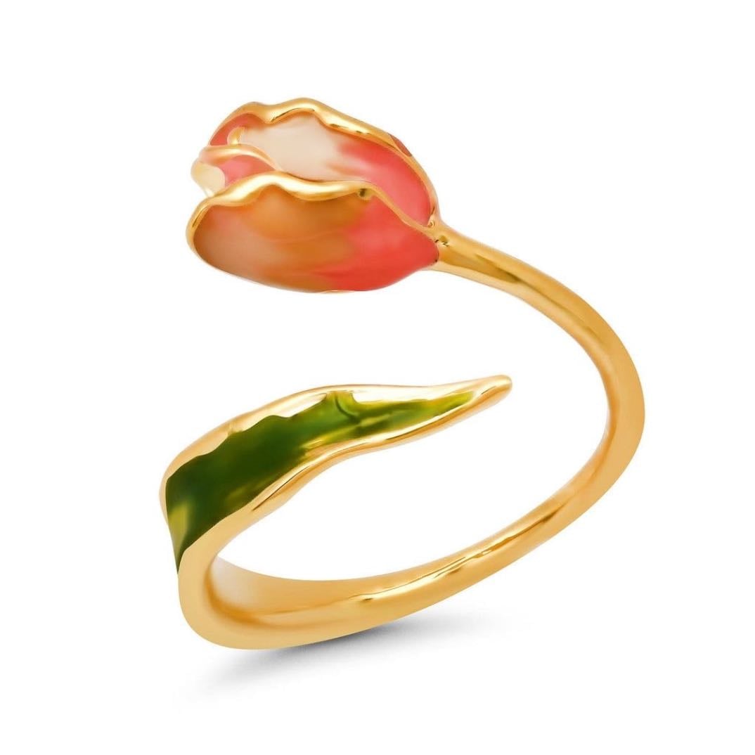 Tulip ring - $45.00