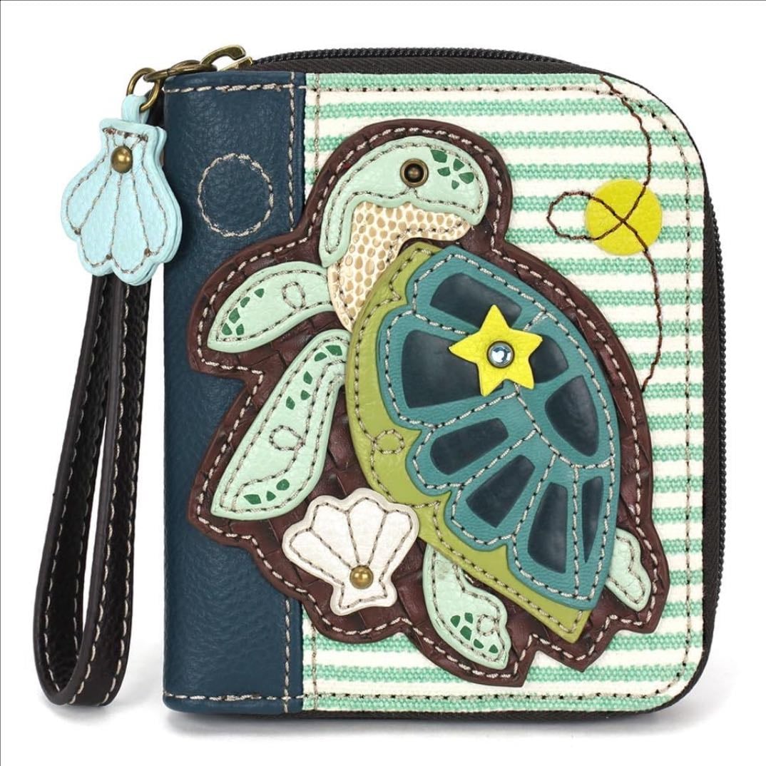 Turtle wallet - $39.50