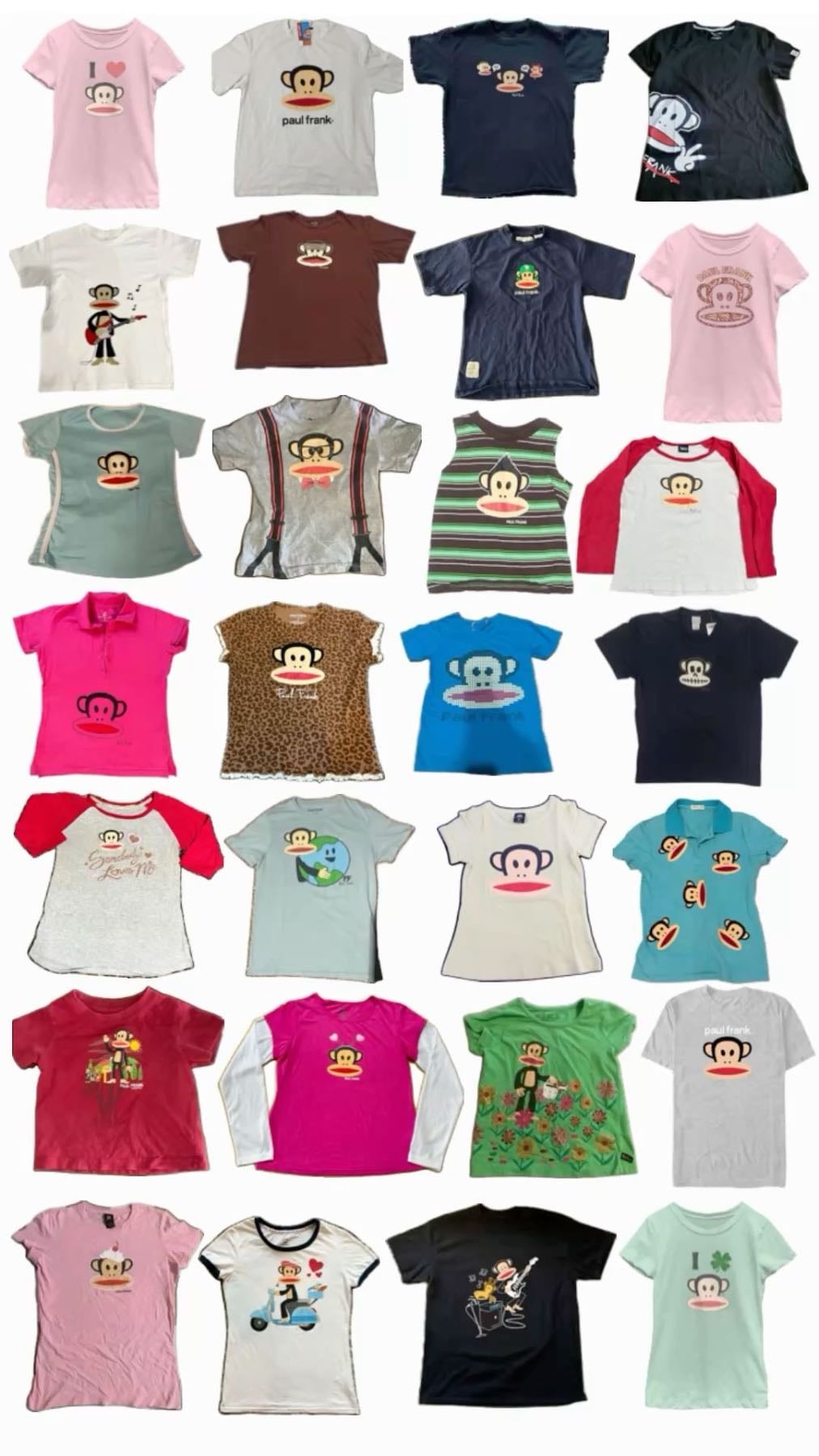 paul frank shirts/accesories