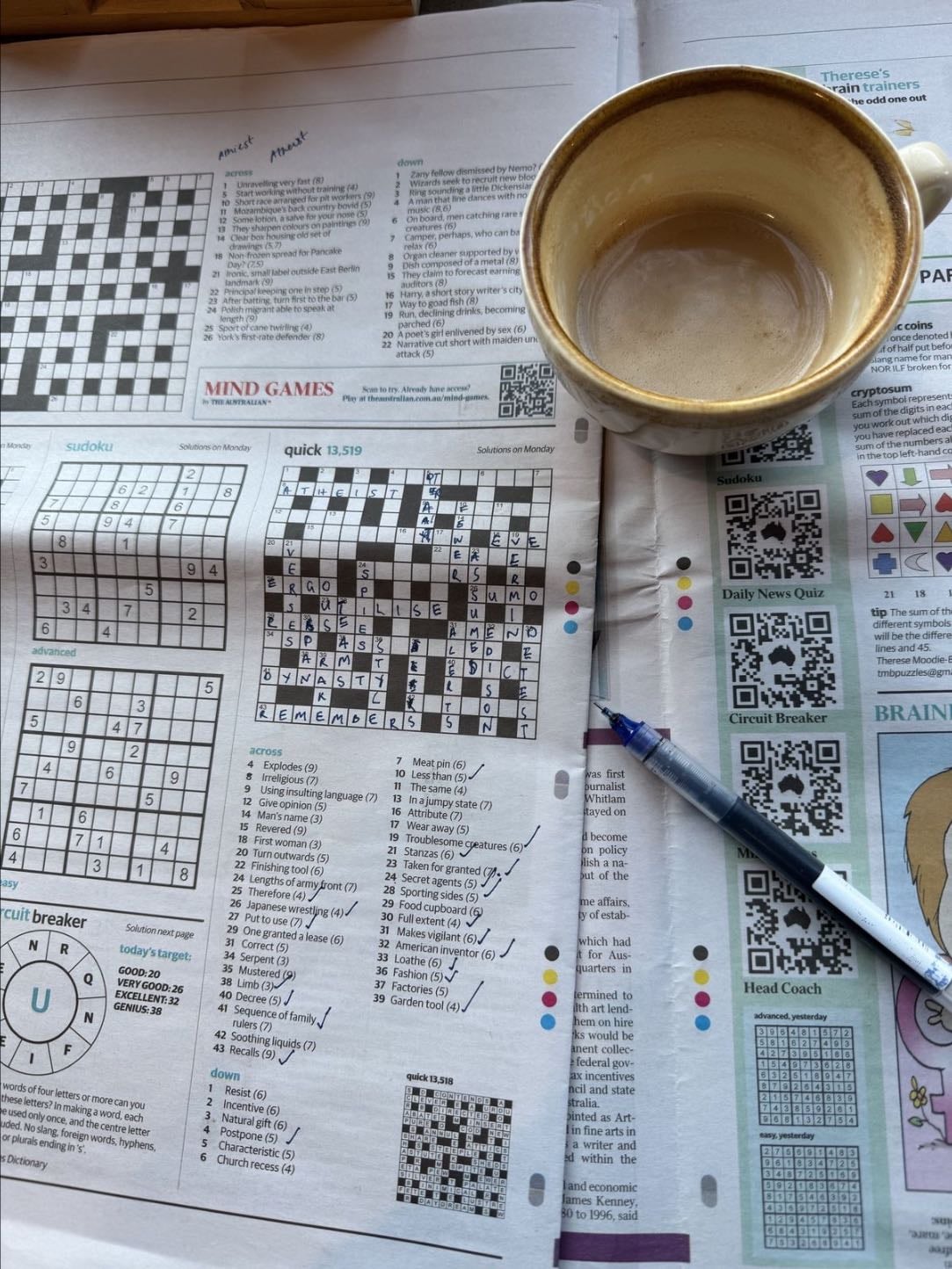 exercise your mind with puzzles - 05/28