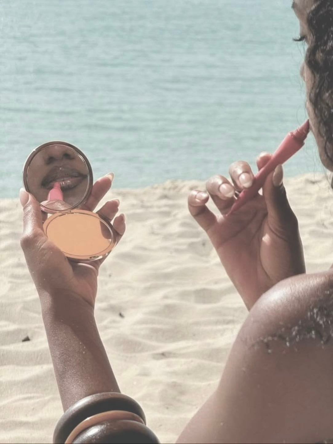 wear a summer blush or lip color - 05/19