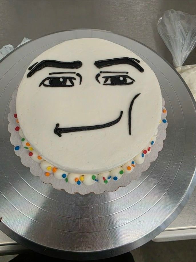 Cake with their fav character on it - A little sweet treat ๐