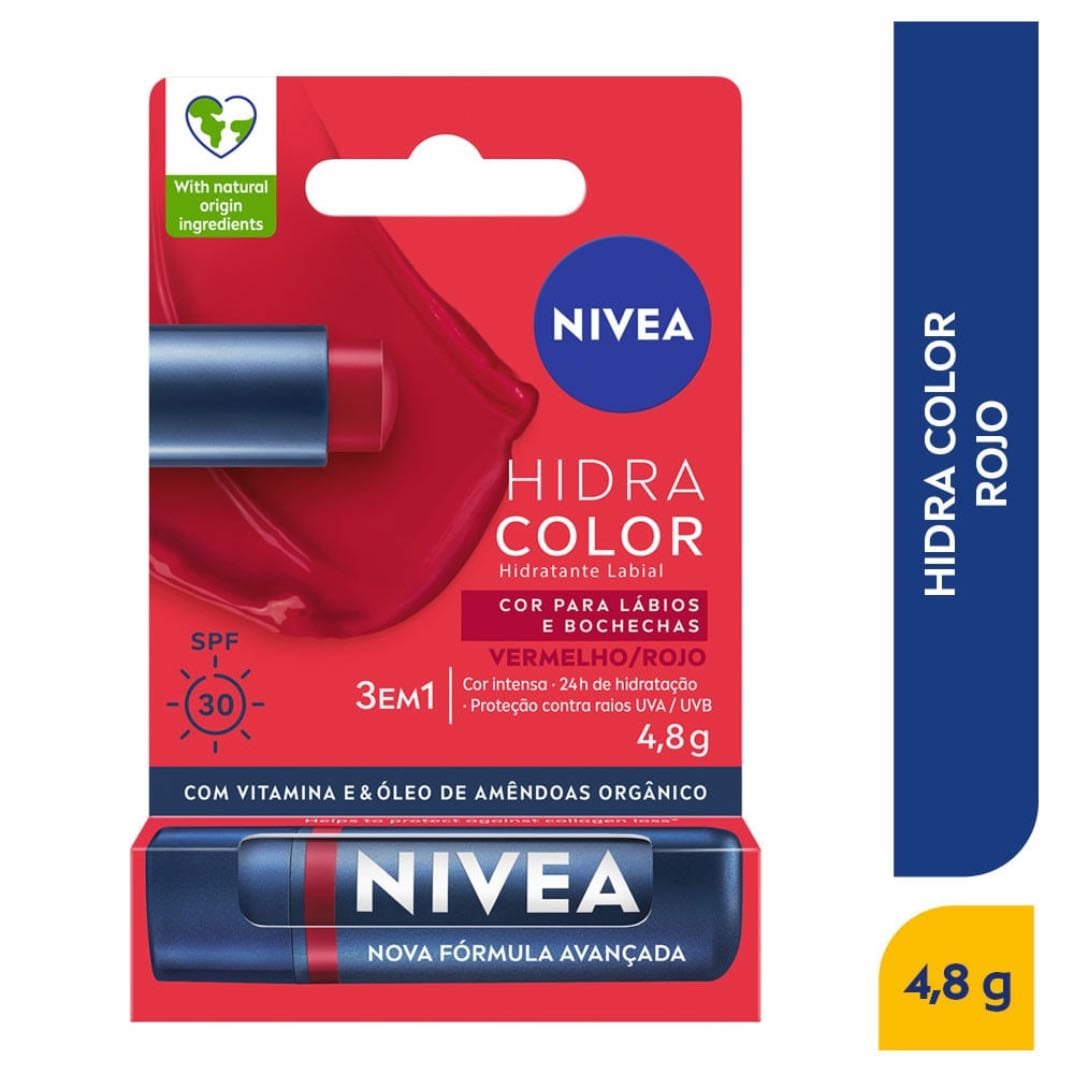 Nívea Hidra Color Hidratante Labial