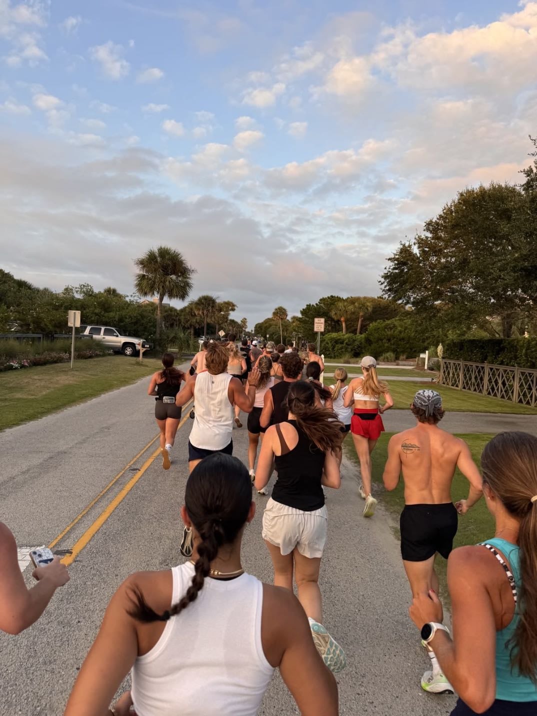 Run with strangers