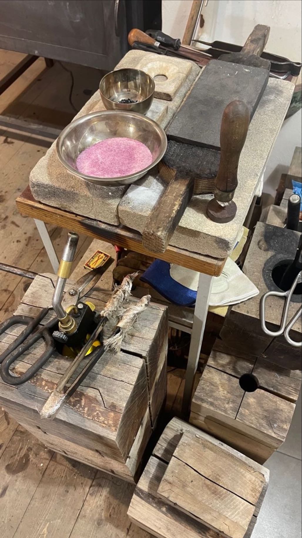 Take a pottery, glassblowing, or ceramics class
