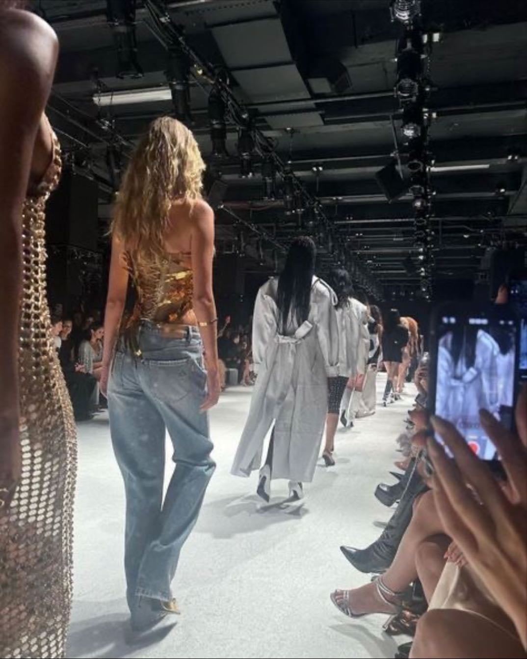 Sit front row at a fashion show
